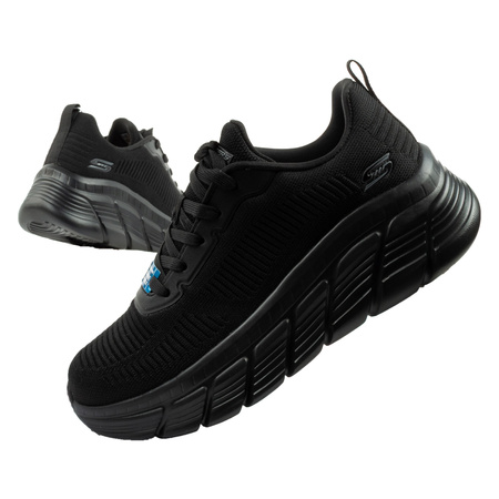 Skechers Bobs B Flex Damen-Sneaker in modischem Schwarz