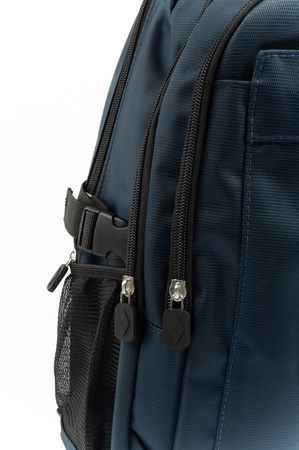 Lee Cooper Marineblauer klassischer Urban Sports Schulrucksack 22L