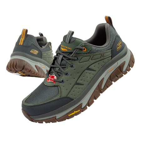 Skechers Arch Fit Road Walker-Vernal Herren-Sportschuhe [237488/GRN], grün.