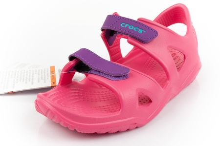 Crocs Swiftwater Kindersandalen [204988-600] rosa.