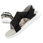 Adidas Comfort Kindersandalen [FY8856], schwarz.