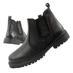 Wrangler Yuma Herren-Chelsea-Boots, elegante Leder-Slipper