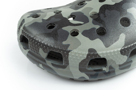 Crocs Classic Clog-Sandalen [206454-0IE], grau.