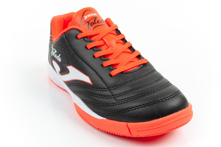 Joma Toledo JR 2601 Fußballschuhe für Kinder, für die Halle, schwarz