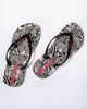 Ipanema Animal Damen Flip-Flops [83617 AY386], schwarz und weiß.