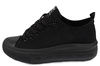 Lee Cooper Damen-Sneaker [LCW-23-44-1624L], schwarz.