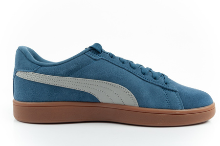Puma Smash 3.0 Herren-Sneaker aus Leder, klassisch, modisches Blau