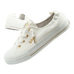 Lee Cooper Damen-Sneaker, modische weiße Slipper