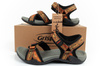 Damen Sportschuhe Sandalen Grisport [GR-25-34-9025L], orange.