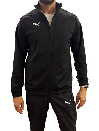 Puma Liga Sideline Herren-Sportsweatshirt [655946 03], Schwarz.