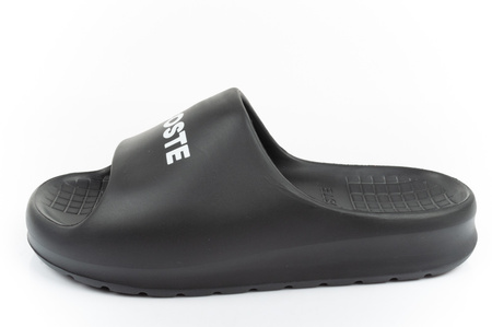 Lacoste Serve Slide Damen-Flip-Flops [2002H], schwarz.