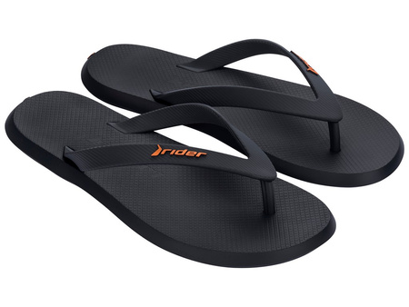 Herren Flip-Flops Schuhe Rider R1 Speed ​​[11650 BC317] Flip-Flops, Schwarz.
