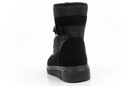 Progres Damen-Winterschuhe [PROGJ-24-148] isoliert, schwarz.