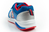Leomil Kinder-Sneaker Super Mario mit LED-Lichtern und Klettverschluss, Blau