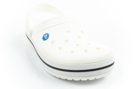Crocs Herren-Clog-Sandalen mit Krokodilband, modisch und bequem, Weiß