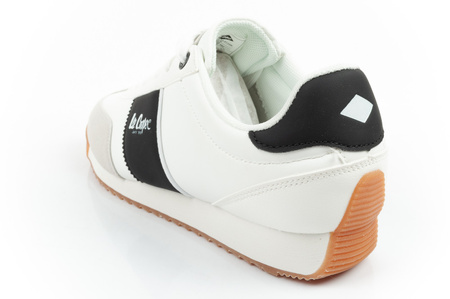 Lee Cooper Herren-Sneaker, modisch, bequem, weiß