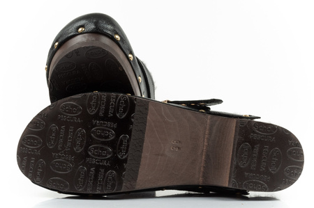 Scholl Iconic [F298121004] Clogs, schwarz.