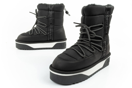 D. Franklin Damen-Winterstiefel in Schwarz