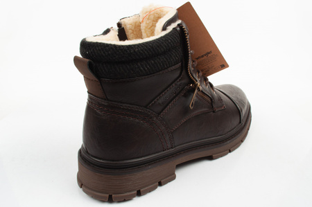 Wrangler Herrenstiefel Gillen Fur Braun Gefütterte Stiefel
