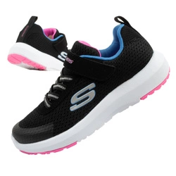 Skechers Dynamic Tread-Hop N'hike [81365L/BKMT] Kinder-Sportschuhe, Schwarz.