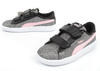 Puma Smash v2 Kindersportschuhe [367380 30], grau.