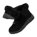 Scholl Stelvio Damen Sportschuhe, Stiefeletten [F302321004] isoliert, schwarz.