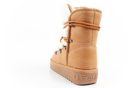 D. Franklin Damen Winterstiefel, modisches Fellfutter, High-Top