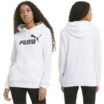 Puma Ess Logo Damen Hoodie [586791 02], Weiß.