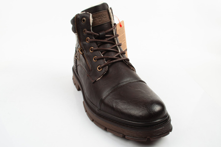 Wrangler Herrenstiefel Gillen Fur Braun Gefütterte Stiefel