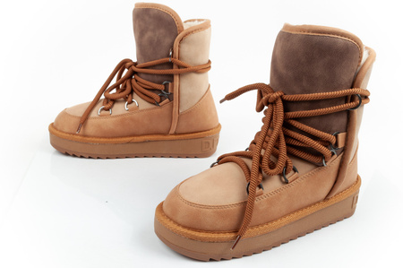 D.Franklin Damen-Winterschuhe [DFSH370013-SAND], braun.