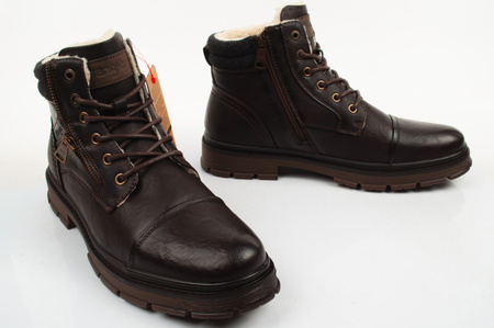 Wrangler Herrenstiefel Gillen Fur Braun Gefütterte Stiefel