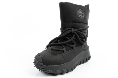 Lee Cooper Damen Winter-Wanderschuhe, Schwarz, Echtleder