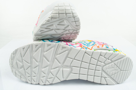 Skechers Uno Damen-Sportschuhe [177981/WMLT] weiß.