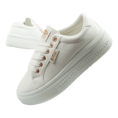 Lee Cooper Damen-Sneaker – Modisch und bequem, Weiß