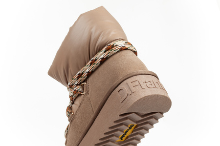 D.Franklin Damen-Winterschuhe [DFSH375003-TAUP], braun.