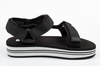 Lee Cooper Damensandalen [LCW-24-05-2753L], schwarz.