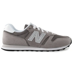 New Balance 373 – Graue Herren-Sneaker aus Leder
