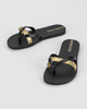 Ipanema Kirei Fem [81805 AT156] Flip-Flops, schwarz.