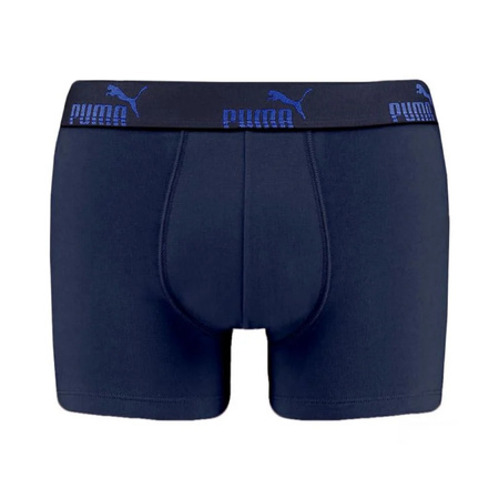 Puma Herren-Boxershorts, 3er-Pack, Blau/Marineblau
