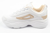 Fila Skye ZP Damen-Sneaker, modisches Weiß, leicht