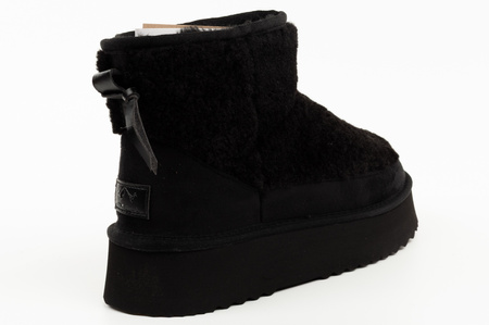 O'Neill Avaloria Damen-Schneestiefel mit Plateau, schwarz, gefüttert