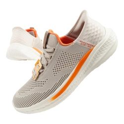 Skechers Slade Quinto Herren Slip-On Sportschuhe Beige SLIP-INS [210810/SND]