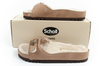 Scholl Iconic MEG Taupe Damen Flip-Flops [F303171062] Fell, beige.