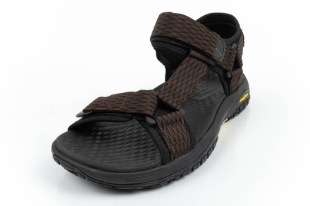 Skechers Herren-Sportsandalen [204351/BRN], Schwarz.