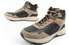 Lee Cooper Herren Winter-Wanderschuhe mit isoliertem Knöchelriemen, Beige, Schwarz
