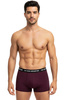 Le Coq Sportif Boxershorts Unterhosen Herren 3er-Pack schwarz grau weinrot