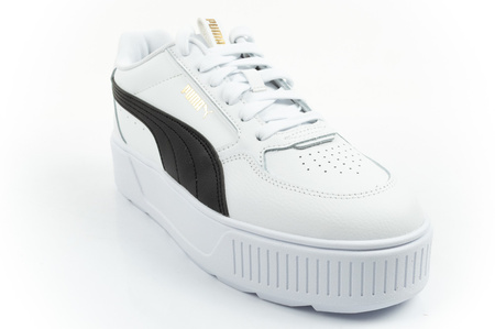 Puma Damen-Sportschuhe Karmen Rebelle Plateau, weißes Leder, modisch