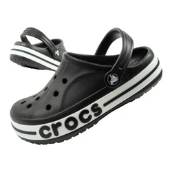 Crocs Bayaband Clog-Sandalen für Kinder, Schwarz, bequem und leicht