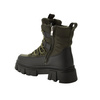 Lee Cooper Winterstiefeletten für Damen – gefüttert, in Khaki, mit Reißverschluss