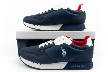 U.S. Polo Assn. Herren-Sneaker, modisch, bequem, Marineblau